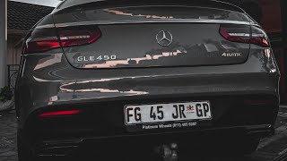 2016 GLE 450 AMG coupe exhaust sound  pull [upl. by Dorella822]