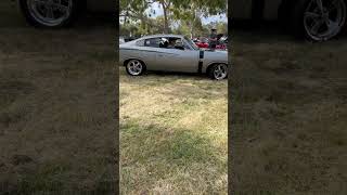 71 VH Charger leaving car show mopar valliant carshow [upl. by Akirre601]