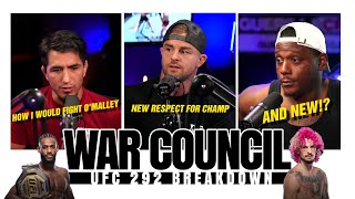 WarCouncil Episode 1  UFC 292 Breakdown w Adrian Yanez and Cody Stamann [upl. by Gallenz786]