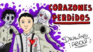 CORAZONES PERDIDOS UNA Hª DE FANTASMAS  Draw My Life [upl. by Apeed580]