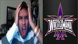 FAN REACTION To THE UNDERTAKER Lost to Brock Lesnar at WRESTLEMANIA 30 [upl. by Yrrat]