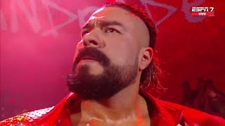 Entrada Andrade quotEl Ídoloquot en Raw  WWE Raw 04032024 En Español [upl. by Anauq]