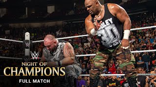 FULL MATCH  New Day vs The Dudley Boyz – WWE Tag Team Titles Match WWE Night of Champions 2015 [upl. by Keyte]