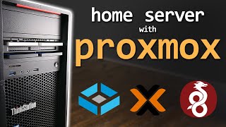 My Proxmox Home Server WalkThrough Part 1 TrueNAS Portainer Wireguard [upl. by Htebsil]