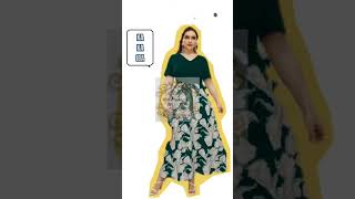 Women Elegant Maxi Dress Long Dress Plus Size [upl. by Hendry]