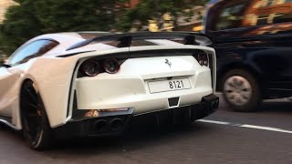 STRAIGHT PIPED NOVITEC 812 NLARGO DESTROYS LONDON [upl. by Lilah494]