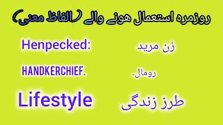 basic Vocabulary Course in Urdu English Vocabulary Course in Urdu 3333 English words with Meanings [upl. by Yoreel145]