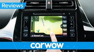 Toyota Prius 2018 infotainment and interior review  Mat Watson Reviews [upl. by Krantz]