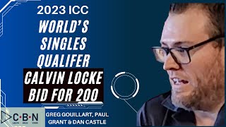 Calvin Lockes bid for 200 2023 ICC Worlds qualifers [upl. by Ahtiekahs]