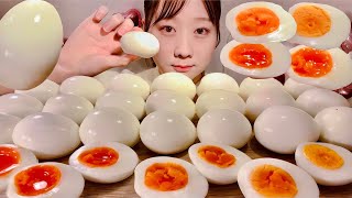 ASMR Boiled Egg【Mukbang Eating Sounds】【English subtitles】 [upl. by Hospers689]