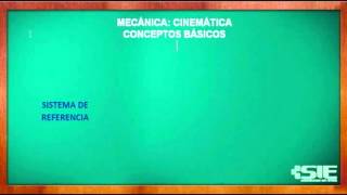 Conceptos Básicos De Cinemática [upl. by Anifled]