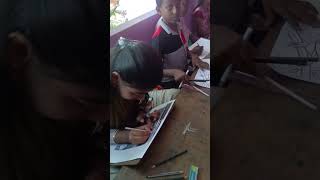 drawing class HEIRA FINE ART ACADEMY irenipuram [upl. by Guido179]