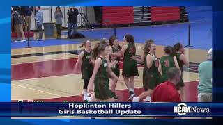 Hopkinton Hillers Girls Basketball Playoff Update 372018 [upl. by Dambro52]