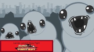 Larries Lament Boss Fight  Super Meat Boy [upl. by Shanahan]