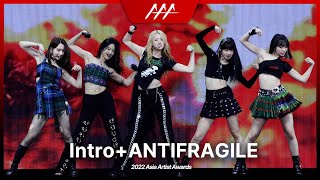 AAA직캠 르세라핌 LE SSERAFIM ‘IntroANTIFRAGILE’ 4K LE SSERAFIM Fancam [upl. by Aizatsana]