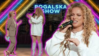 LISZOWSKA ZAŚPIEWAŁA quotFLOWERSquot MILEY CYRUS ✿  ROGALSKA SHOW [upl. by Aicilanna]