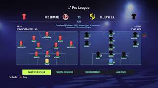 Fifa 22 KLierse SKRFC SERAING [upl. by Eldoria450]