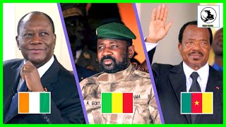 Voici les 10 Présidents Africains les mieux Payés  Mali Sadio 95 [upl. by Elamor]