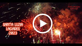 Felgueiras  Fogo de Artificio em Lagares 2023 [upl. by Ahseina]