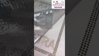 🤔 how to hotfix stone design shorts hotfixrhinestones fashion diy art papercraft tshirt [upl. by Tani]