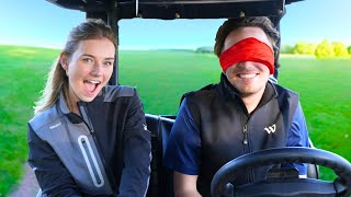 I Surprised My Brother With His Golf Crush BLIND DATE [upl. by Gebelein]