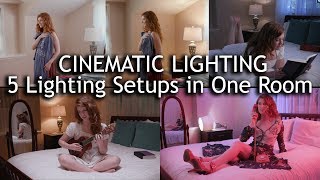 Cinematic Lighting 5 Lighting Setups in 1 Room with Intellytech LiteCloth [upl. by Nnawaj463]