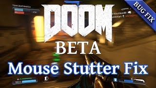 DOOM Beta  Logitech Mouse Stutter quotFixquot [upl. by Estas]