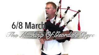 The Mucking Of Geordies Byre  Duncan MacRae bagpipes SL10 [upl. by Lagiba]