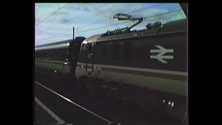 British Rail 1988  89001 on Leeds trains in October [upl. by Shirlie769]