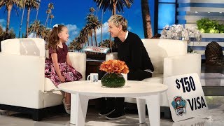 Ellen Gives Brielle a PAW Patrol Surprise [upl. by Oster]