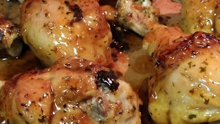 Wahlburger DrumsticksIron Chef Orange Sauce cooking chicken [upl. by Nairod]