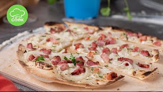 So wird dein FLAMMKUCHEN extra knusprig [upl. by Arraeis]