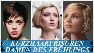 Unsere TOP 20 trendige kurzhaarfrisuren damen des Frühlings 2018 [upl. by Elrem731]