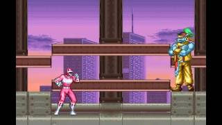 SNES Longplay 274 Mighty Morphin Power Rangers [upl. by Haroldson]