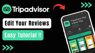 How to Edit Tripadvisor Review [upl. by Jacobba742]