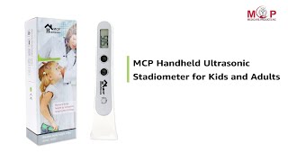 MCP Ultrasonic Height Measuring Scale Stadiometer for Kids and Adult [upl. by Early103]