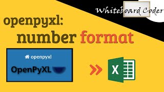 openpyxl Number Format [upl. by Joris]