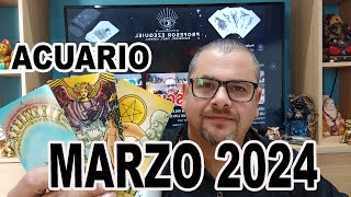 ACUARIO ♒️ MARZO 2024 HOROSCOPO Y PREDICCION ASTROLOGICA [upl. by Sirromaj509]