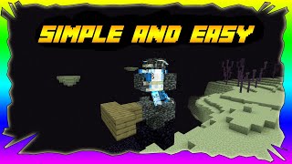 SIMPLE and EASY Wither Killer For Minecraft PE  BEDROCK 114 in HINDI  100 survival friendly [upl. by Petey804]