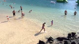 AMADORES BEACH IN JANUARY  GRAN CANARIA PUERTO RICO [upl. by Ibor]