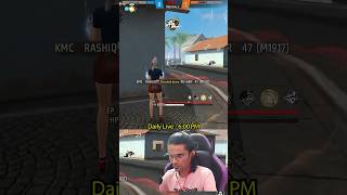 KMC RASHIQ DB യുടെ Squad Wipe Raistar Reaction 😱 Daily Shorts  12 [upl. by Enerehs]