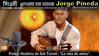 🥇 Jorge Pineda🎤 finalista de Got Talent España 🔊 La vida de antes del grupo musical Funambulista [upl. by Hahseram]