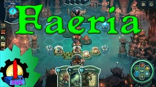 Indie Card Strategy  Faeria  Free Steam Game Gameplay [upl. by Saideman659]