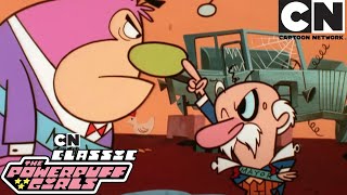 ExMayor vs Mayor  The Powerpuff Girls Classic  Cartoon Network [upl. by Eila327]