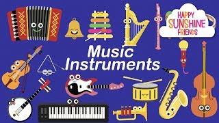 Music Instruments kids learning  Kids Find Instruments [upl. by Matilde252]