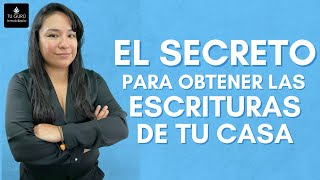 Aprende cómo sacar tus escrituras ¡FÁCIL Y RÁPIDO [upl. by Stempien]