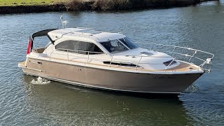 2013 Haines 35 Sedan Cabin Cruiser Boat  Boat For Sale at Val Wyatt Marine  £169995 [upl. by Aicitan]