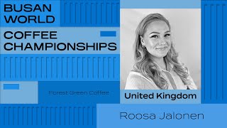 Roosa Jalonen United Kingdom  2024 World Barista Championship  Round One [upl. by Oirobil761]