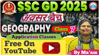 SSC GD 202507 SSC GD Geography Class भारतीय कर्क रेखा व तटीय राज्य SSC GD Geography अवसर बैचrwa [upl. by Merilee]