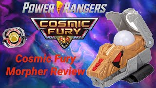 Power Rangers Cosmic Fury Morpher Toy Review [upl. by Supple]